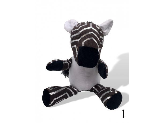 Lucas - Large Stuffed Zebra