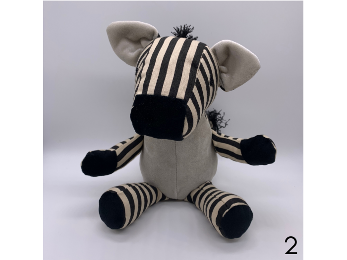 Gertrude - Medium Stuffed Zebra *SOLD OUT*