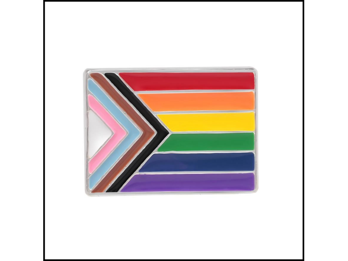 Progress Pride Flag Pin