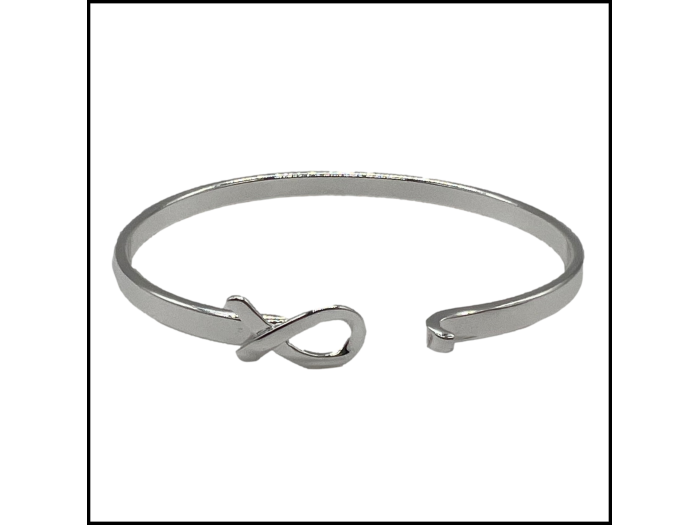 Ribbon Of Hope Bangle