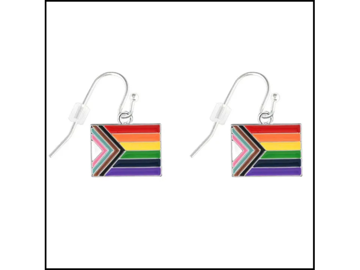 Progress Flag Earrings