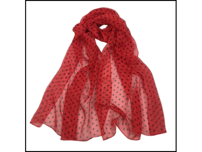 Polka Dot Scarf