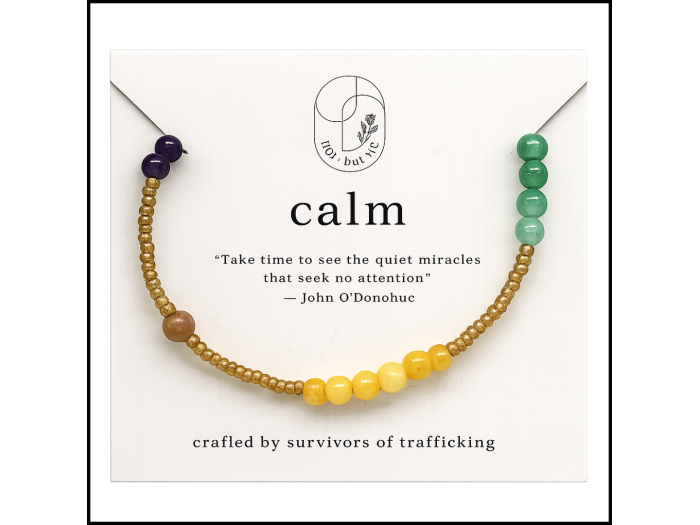 Calm Mindfulness Bracelet