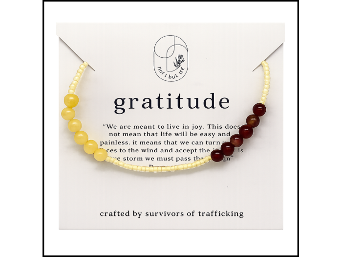 Gratitude Mindfulness Bracelet