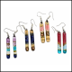 Long Stem Glass Earrings