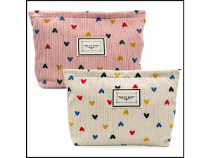 Corduroy Love Pouch