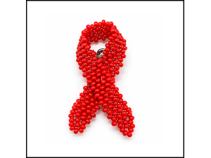 AIDS Ribbon Pin