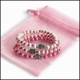 Pink Strength Bracelet Trio