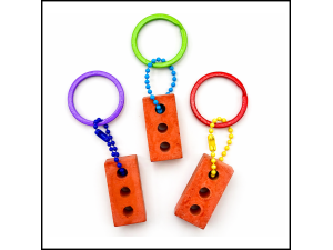 "Pride Is A Protest" Keychain