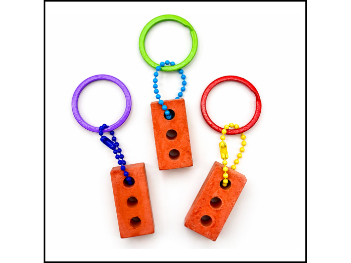 "Pride Is A Protest" Keychain