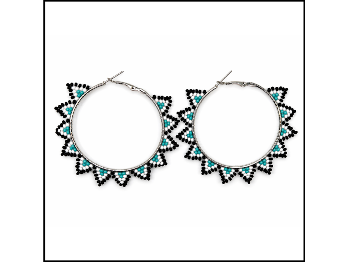 SAC x UNTIL Hoop Earrings