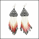 Triangle Tassel Earrings
