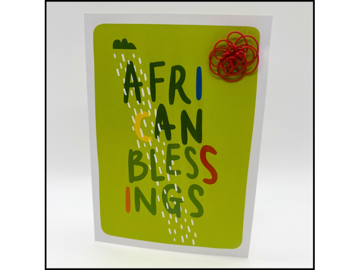 African Blessings Card African Blessings Card