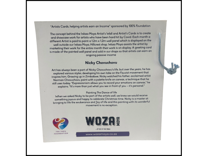 Artisan Card Nicky Chovuchovu