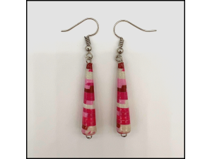 Recycled Paper Cone Earrings