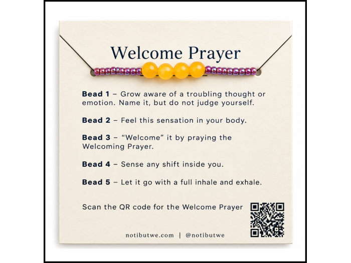Welcome Mindfulness Bracelet