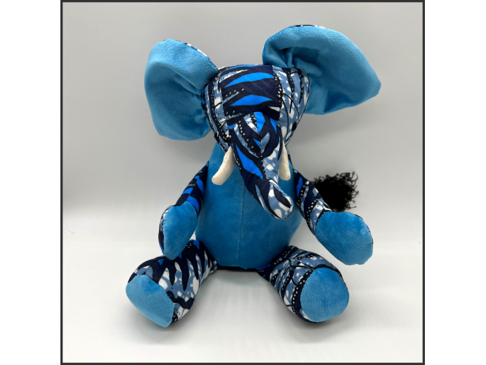 Emma - Small Stuffed Elephant
