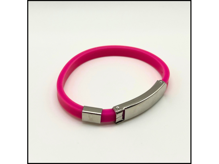 Jelly Bracelet - Fuchsia 