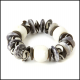 Kenyan White Bead Bracelet