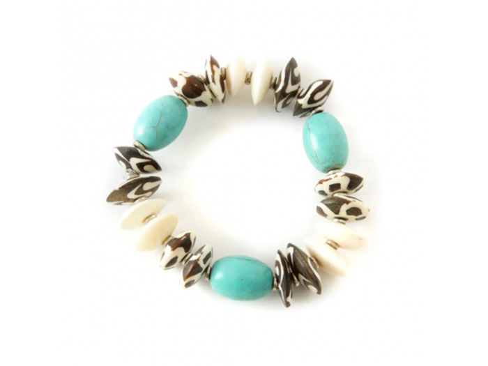 Kenyan Turquoise Tranquility Bracelet *SOLD OUT*