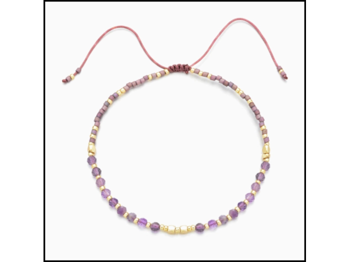 Healing Bracelet - Amethyst (Peace)