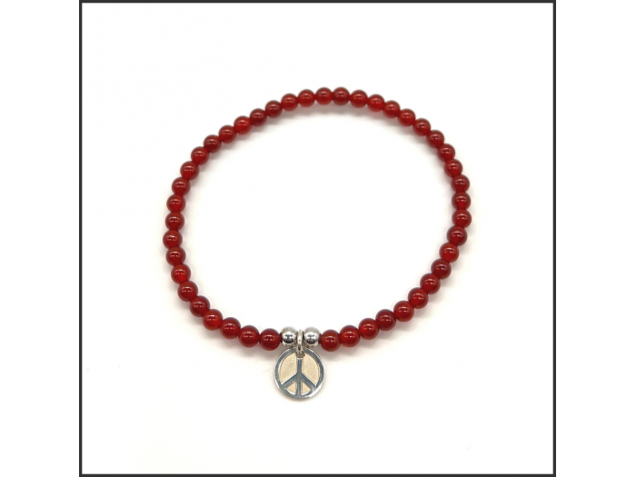 Peace Charm Bracelet