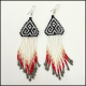 Triangle Tassel Earrings