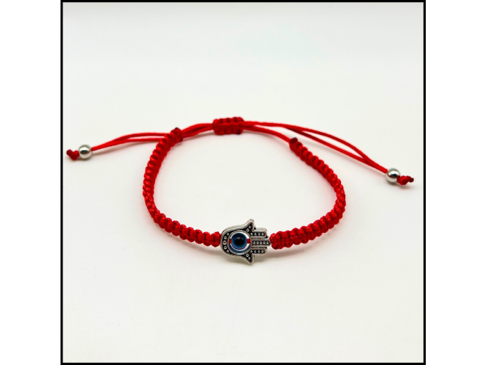 Hamsa Macramé Bracelet