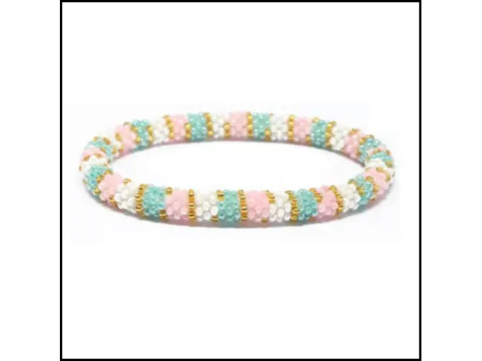 Beaded Roll On Bracelet Beaded Roll On Bracelet