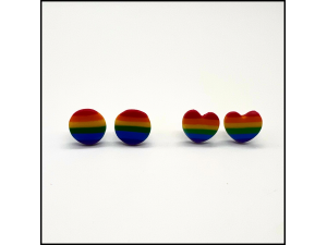 LGBTQ Pride Stud Earrings