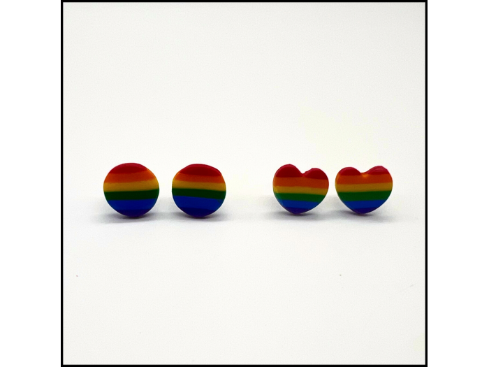 LGBTQ Pride Stud Earrings 