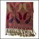 Rust Paisley Scarf