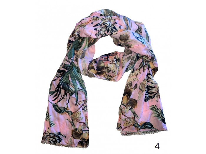 Reaboka Zig-Zag Bead Scarf