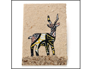 Kitenge Cloth Kudu Card