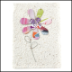 Metal Wire Flower Card
