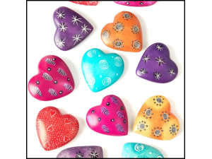Kenyan Heart Soapstone