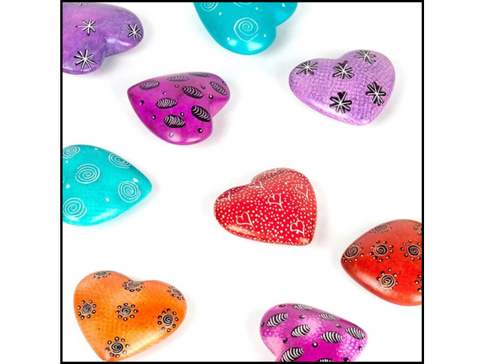 Kenyan Heart Soapstone