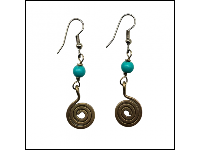 Eternity Spiral Earrings