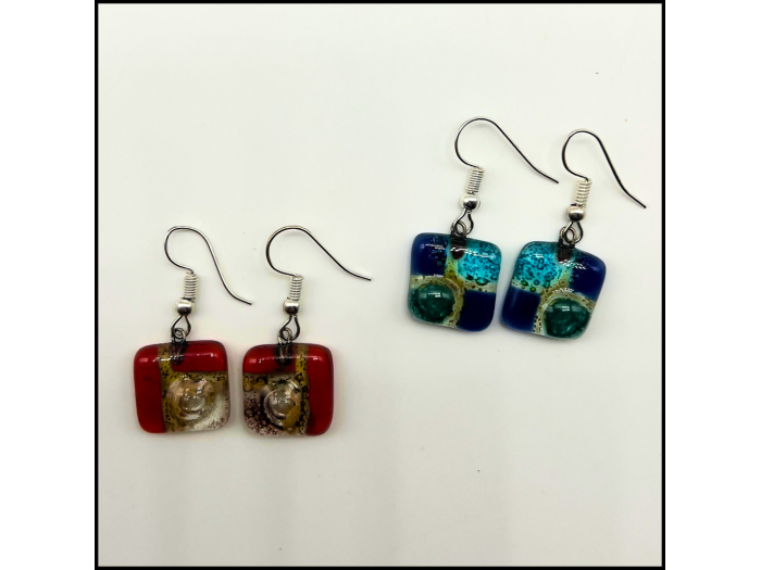 Glass Earrings