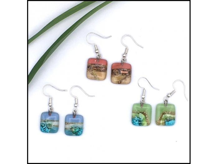 Glass Earrings