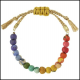 Kantha Rainbow Slide Bracelet