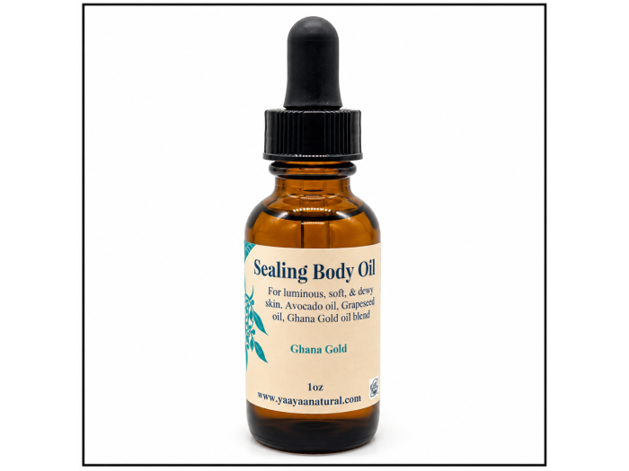 Sealing Body Oil - Ghana Gold
