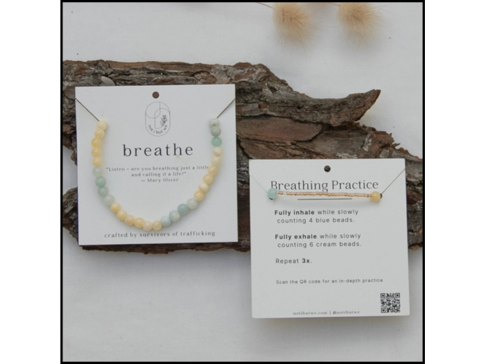 Breathe Mindfulness Bracelet