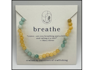 Breathe Mindfulness Bracelet Breathe Mindfulness Bracelet