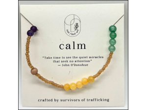Calm Mindfulness Bracelet