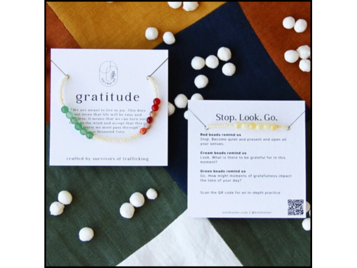 Gratitude Mindfulness Bracelet