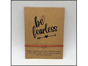 Be Fearless Wish Bracelet