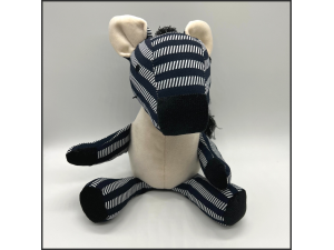 Gertrude - Small Stuffed Zebra